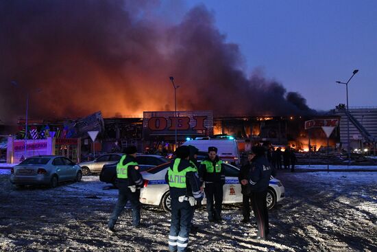 Russia Shopping Mall Fire