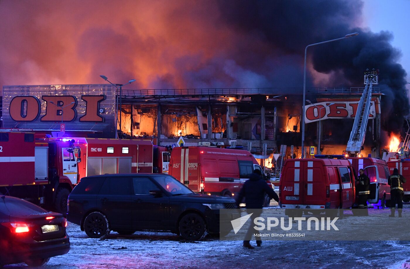 Russia Shopping Mall Fire