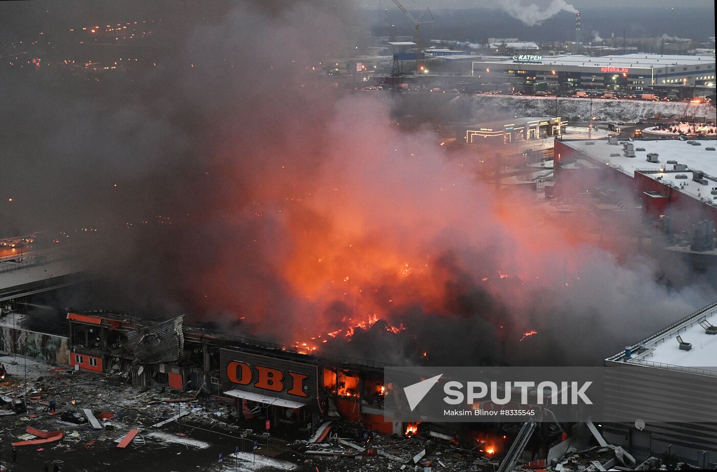 Russia Shopping Mall Fire
