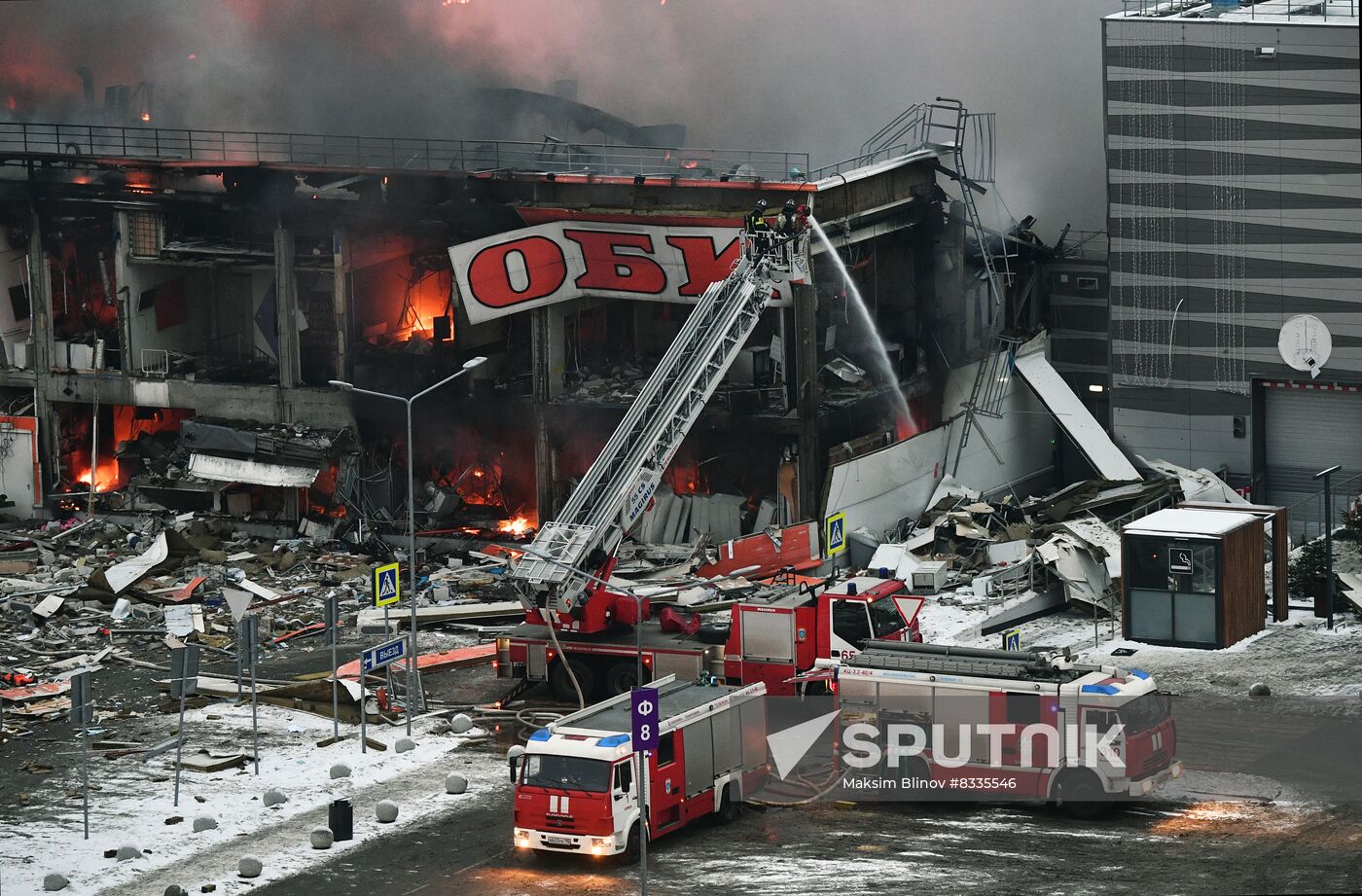 Russia Shopping Mall Fire