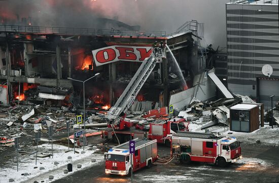 Russia Shopping Mall Fire
