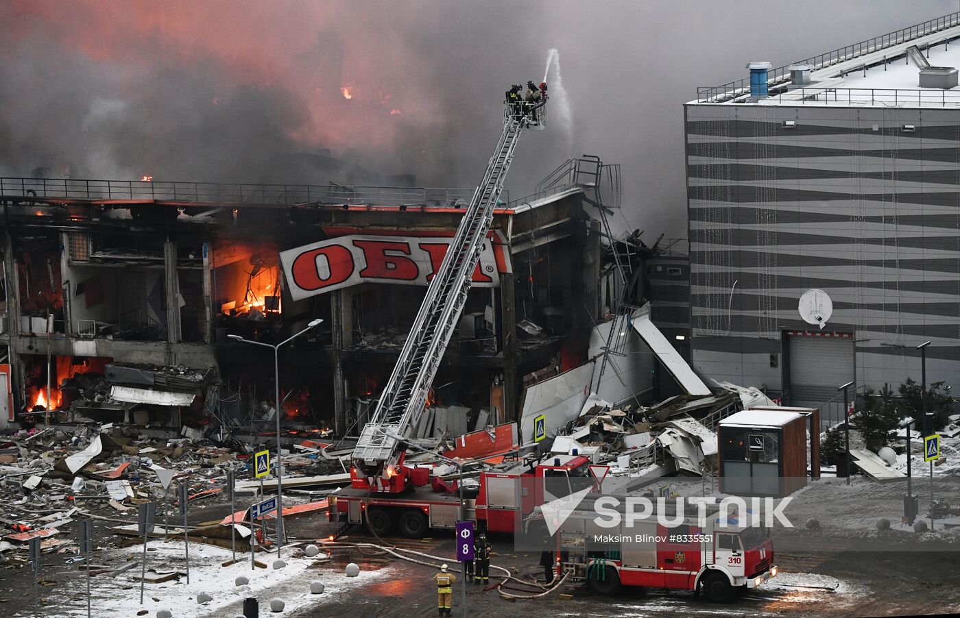 Russia Shopping Mall Fire