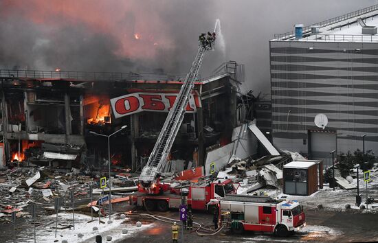 Russia Shopping Mall Fire