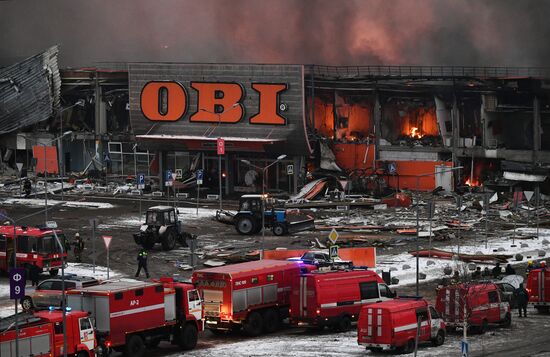 Russia Shopping Mall Fire