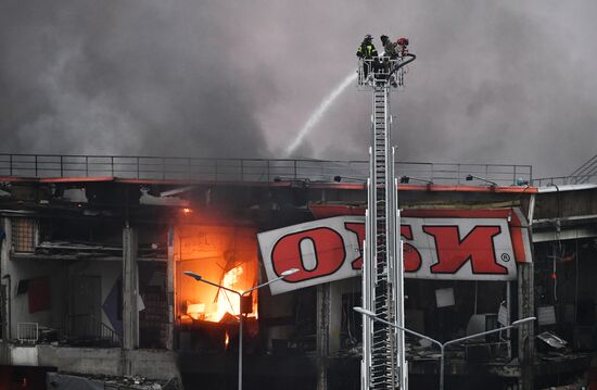 Russia Shopping Mall Fire