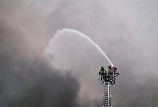Russia Shopping Mall Fire