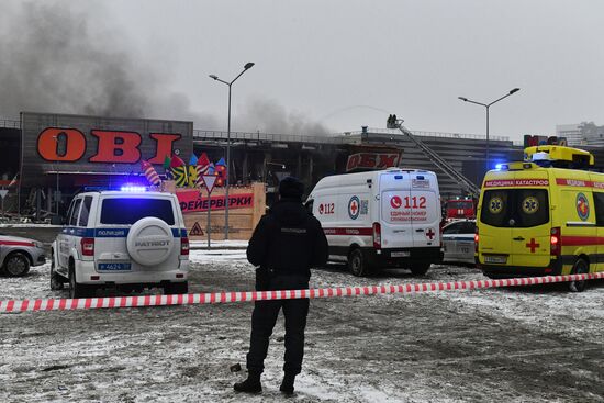 Russia Shopping Mall Fire