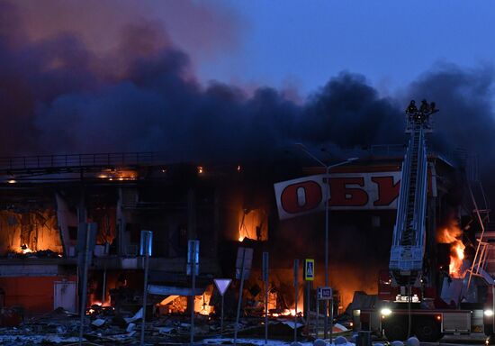 Russia Shopping Mall Fire
