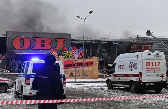Russia Shopping Mall Fire