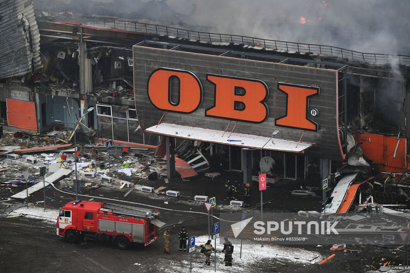Russia Shopping Mall Fire
