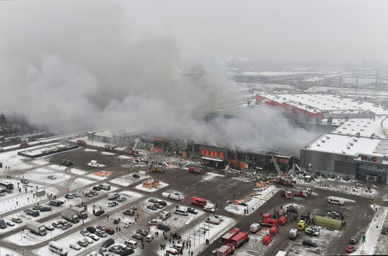 Russia Shopping Mall Fire