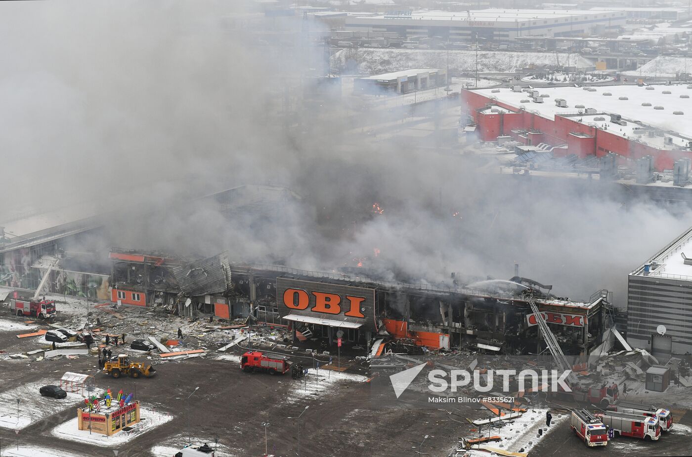 Russia Shopping Mall Fire