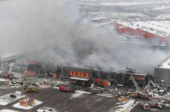 Russia Shopping Mall Fire