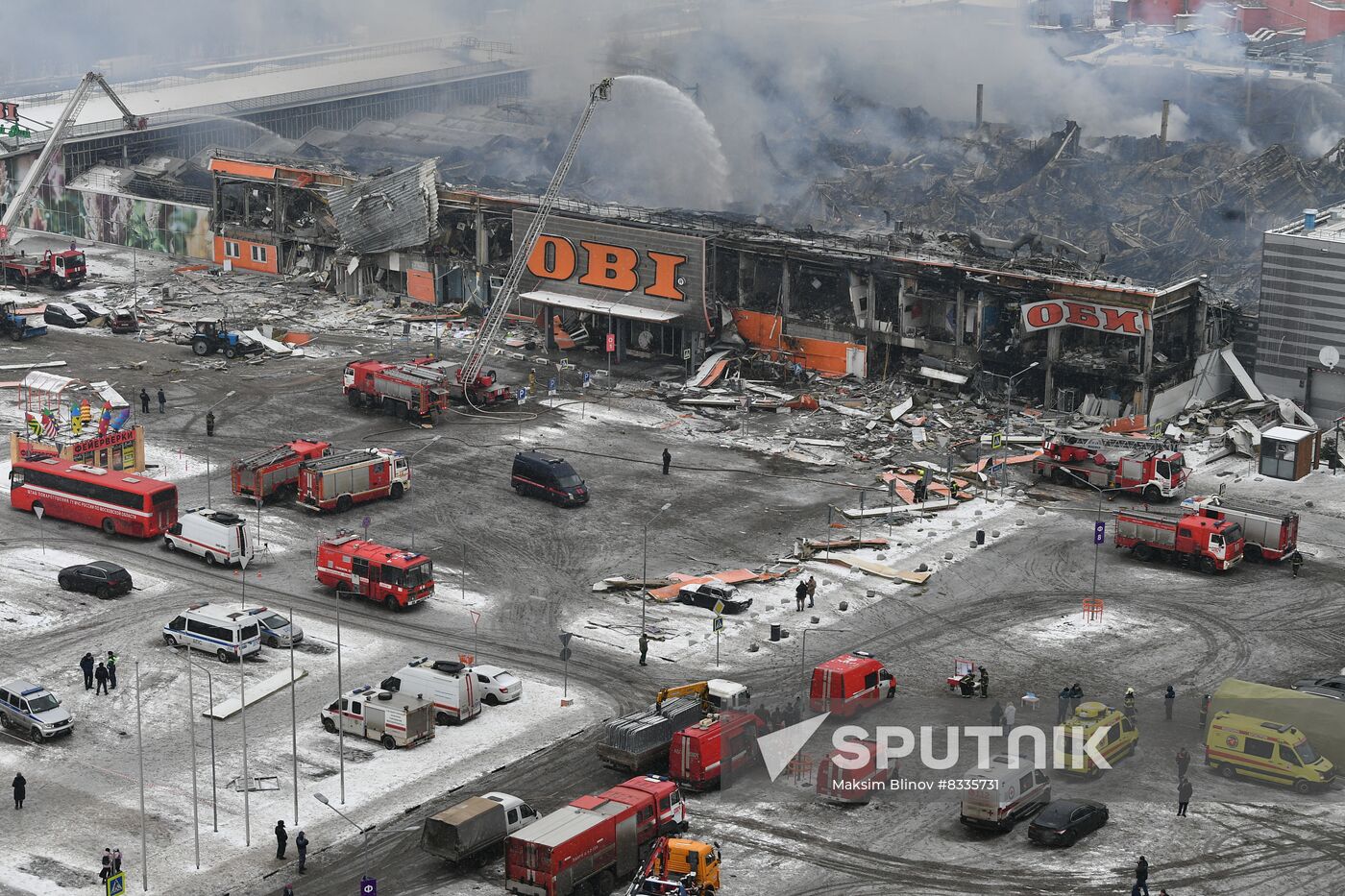 Russia Shopping Mall Fire