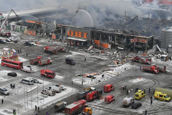 Russia Shopping Mall Fire