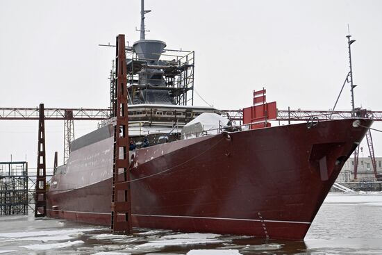 Russia Navy Small Missile Ship Launching