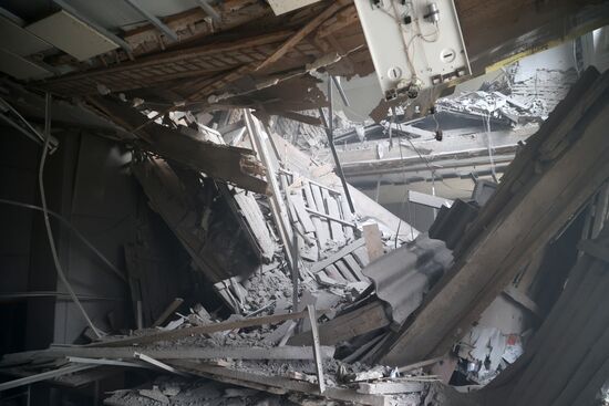 Russia Ukraine Military Operation Shelling