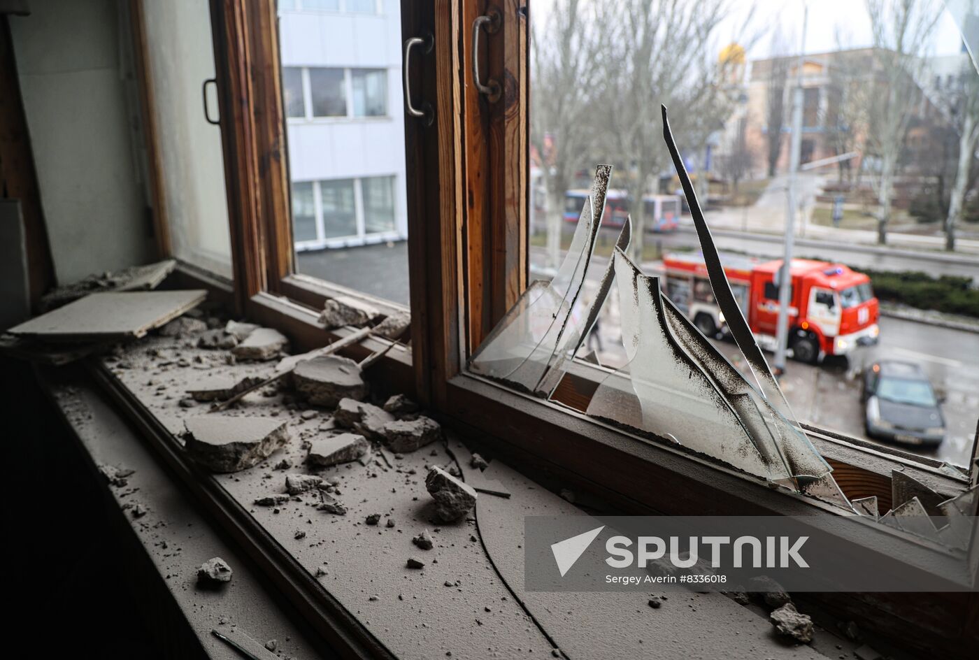 Russia Ukraine Military Operation Shelling