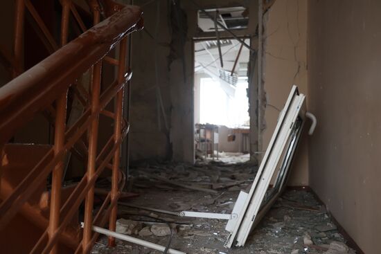 Russia Ukraine Military Operation Shelling