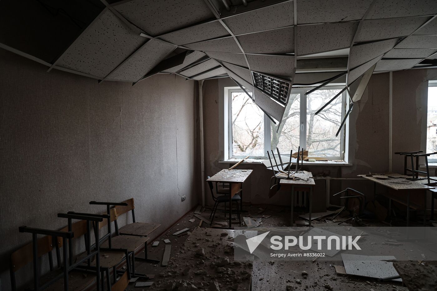 Russia Ukraine Military Operation Shelling