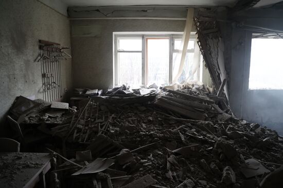 Russia Ukraine Military Operation Shelling