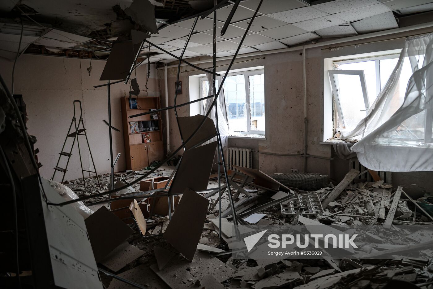 Russia Ukraine Military Operation Shelling