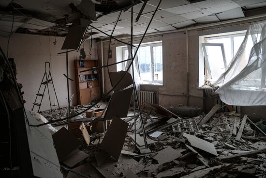 Russia Ukraine Military Operation Shelling