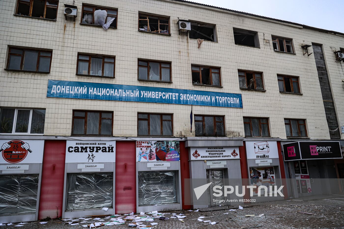 Russia Ukraine Military Operation Shelling