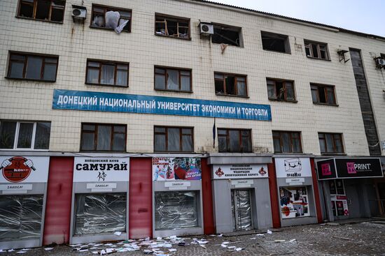 Russia Ukraine Military Operation Shelling