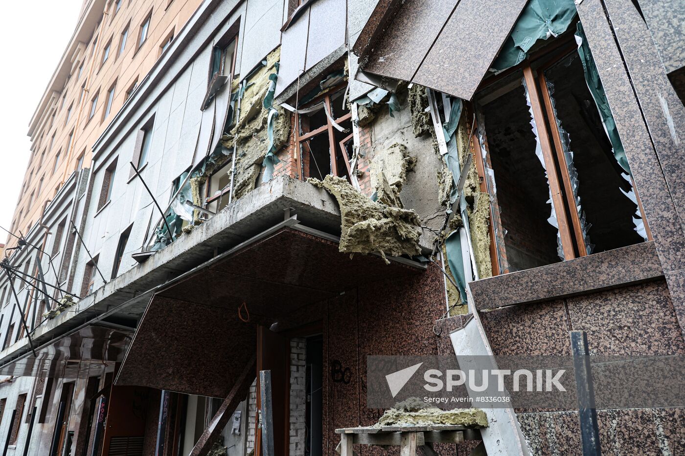 Russia Ukraine Military Operation Shelling