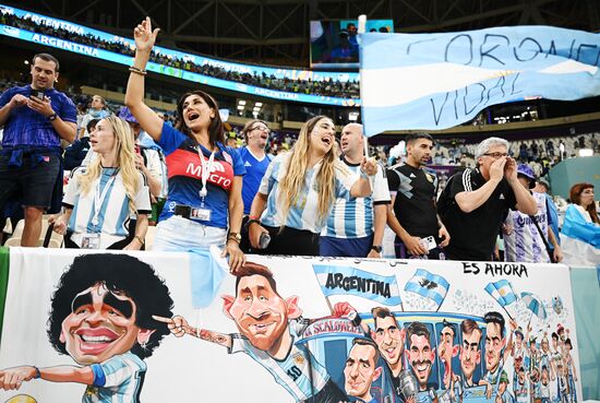 Qatar Soccer World Cup Netherlands - Argentina