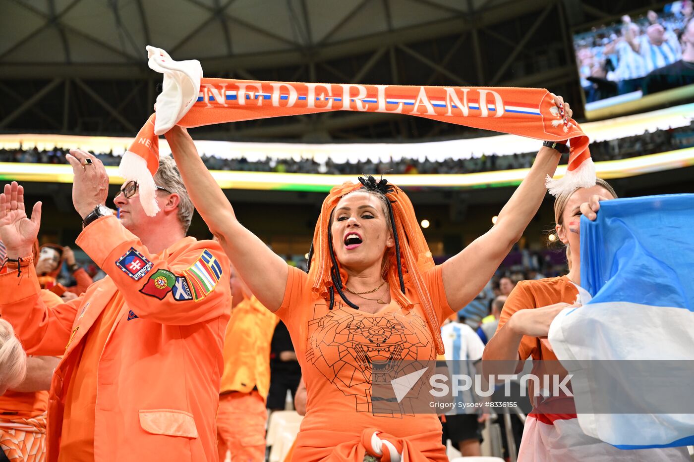 Qatar Soccer World Cup Netherlands - Argentina