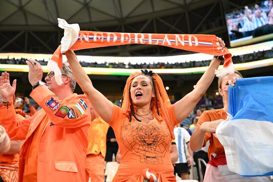 Qatar Soccer World Cup Netherlands - Argentina