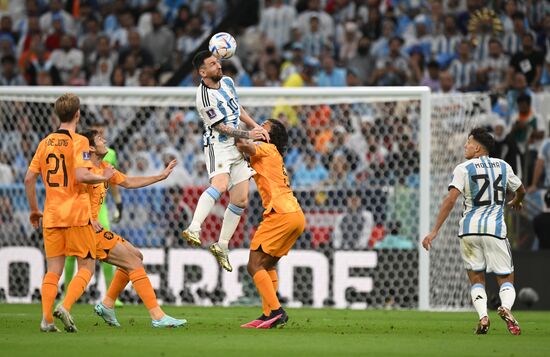 Qatar Soccer World Cup Netherlands - Argentina
