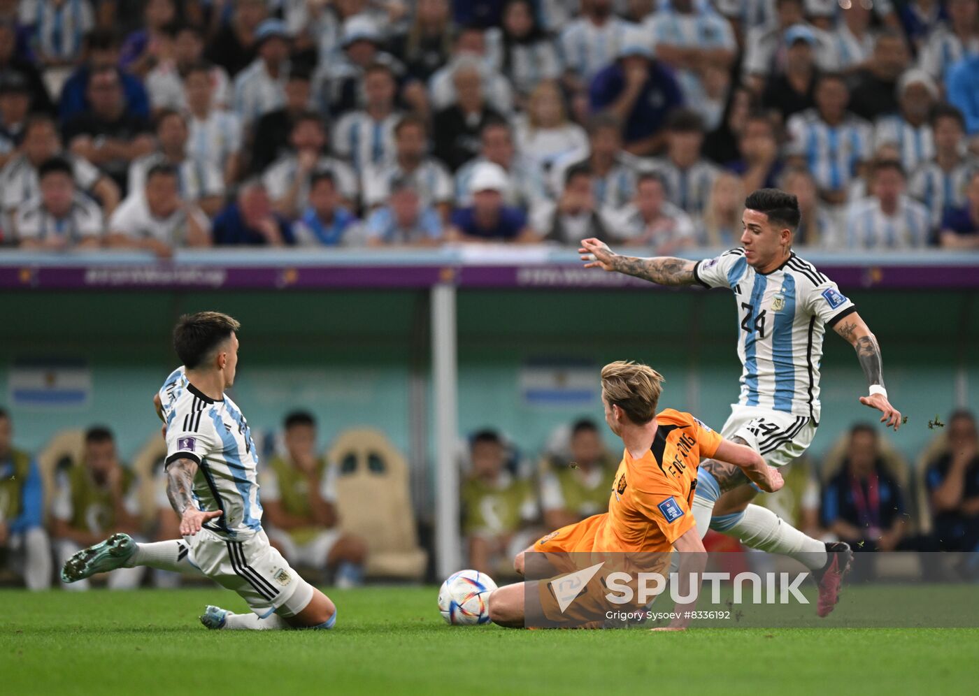 Qatar Soccer World Cup Netherlands - Argentina