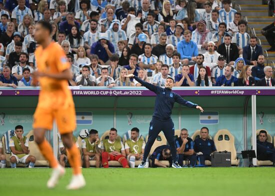 Qatar Soccer World Cup Netherlands - Argentina