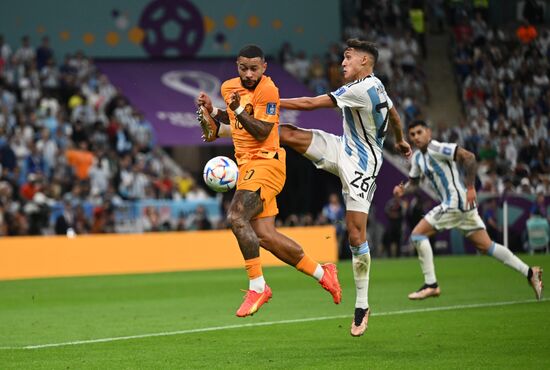 Qatar Soccer World Cup Netherlands - Argentina