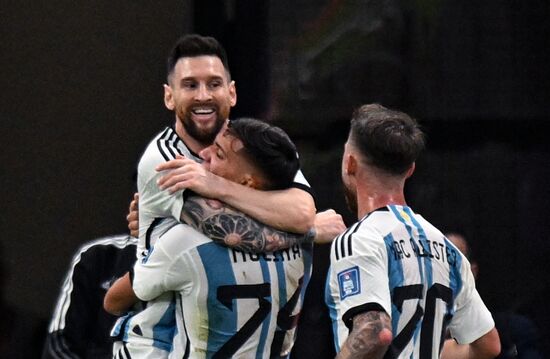 Qatar Soccer World Cup Netherlands - Argentina