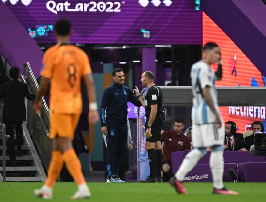 Qatar Soccer World Cup Netherlands - Argentina