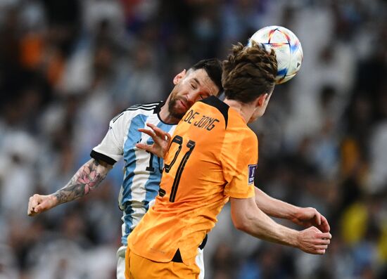 Qatar Soccer World Cup Netherlands - Argentina