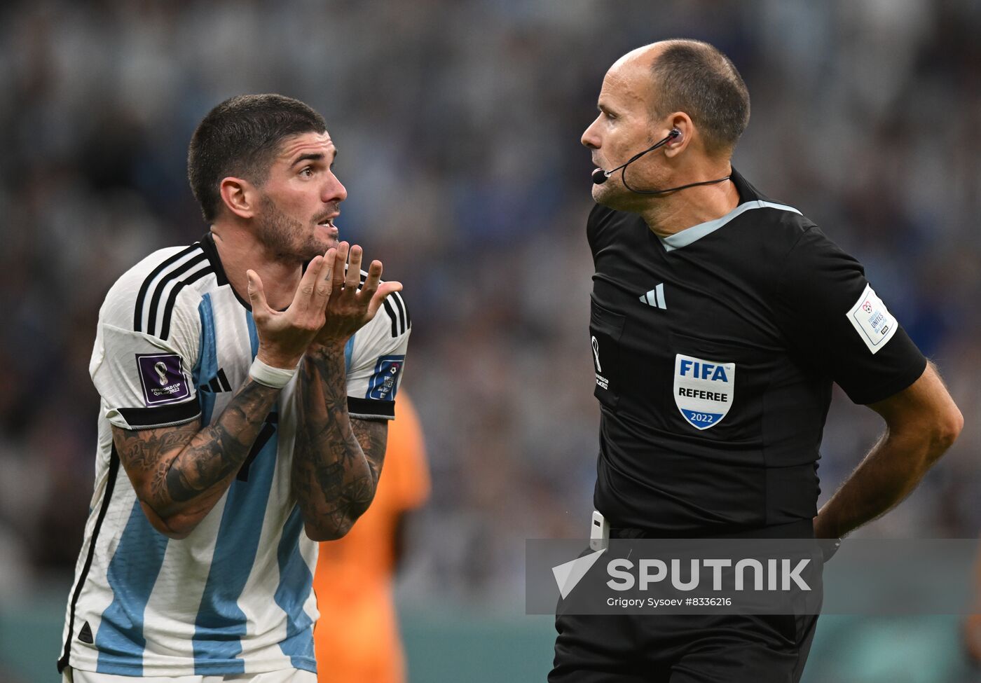 Qatar Soccer World Cup Netherlands - Argentina