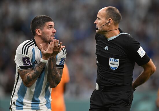 Qatar Soccer World Cup Netherlands - Argentina