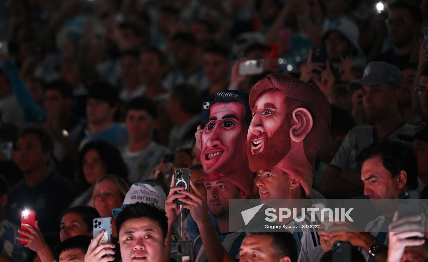 Qatar Soccer World Cup Netherlands - Argentina