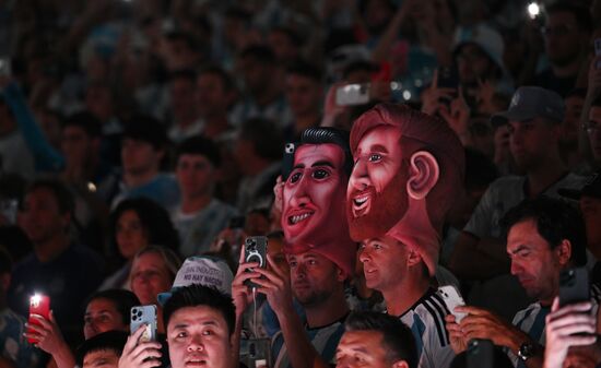 Qatar Soccer World Cup Netherlands - Argentina