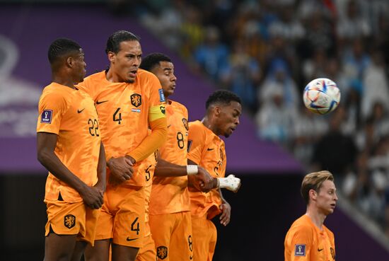 Qatar Soccer World Cup Netherlands - Argentina