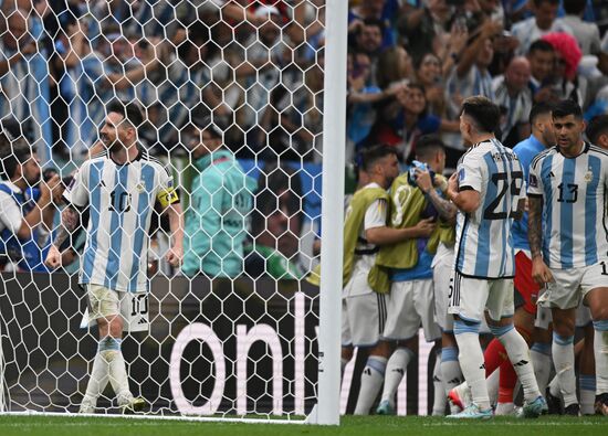 Qatar Soccer World Cup Netherlands - Argentina