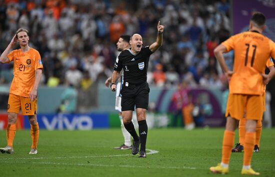 Qatar Soccer World Cup Netherlands - Argentina
