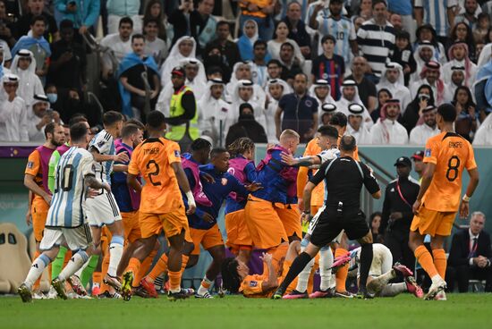 Qatar Soccer World Cup Netherlands - Argentina