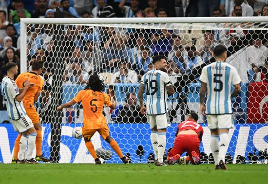 Qatar Soccer World Cup Netherlands - Argentina