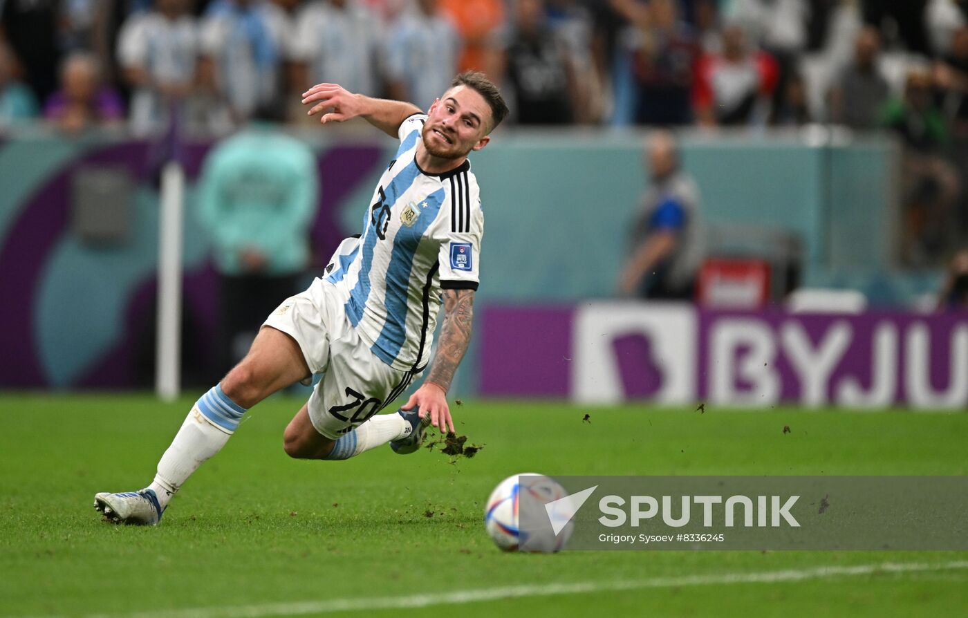 Qatar Soccer World Cup Netherlands - Argentina